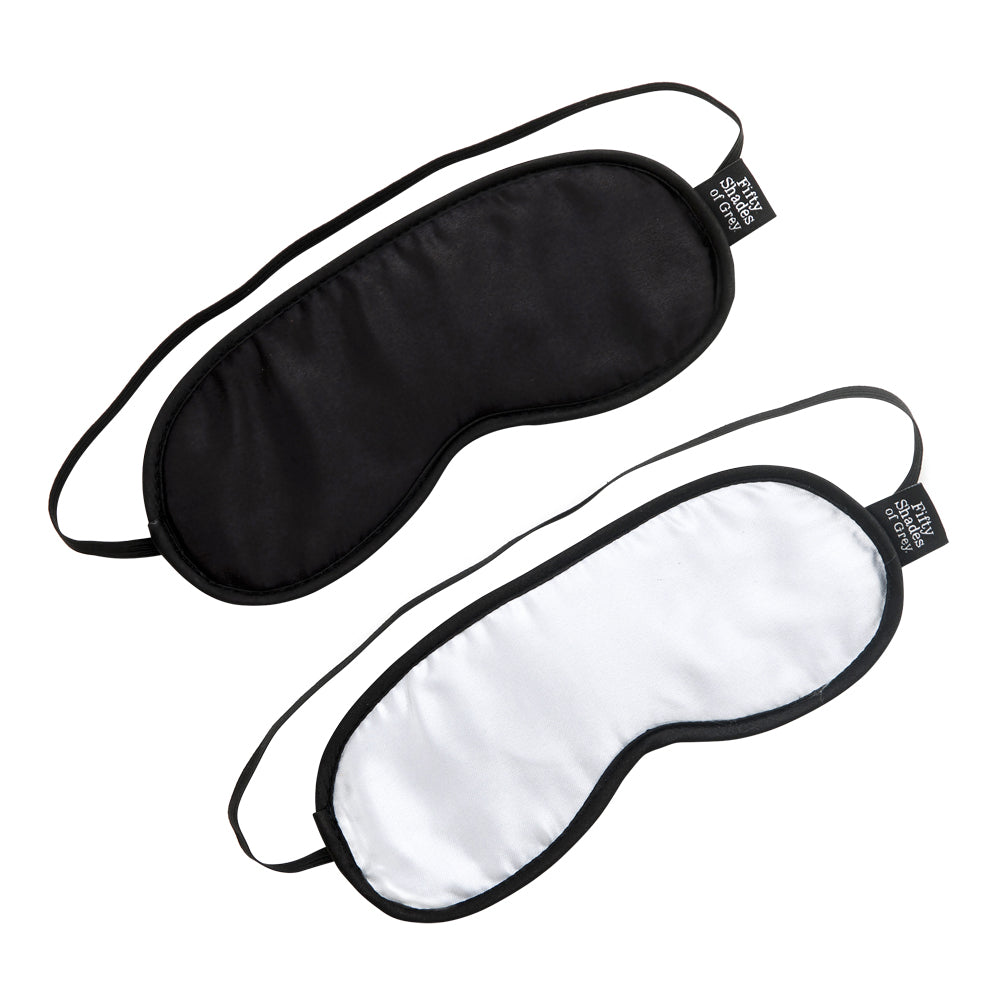 Fifty Shades Of Grey - No Peeking Soft Twin Blindfold Set