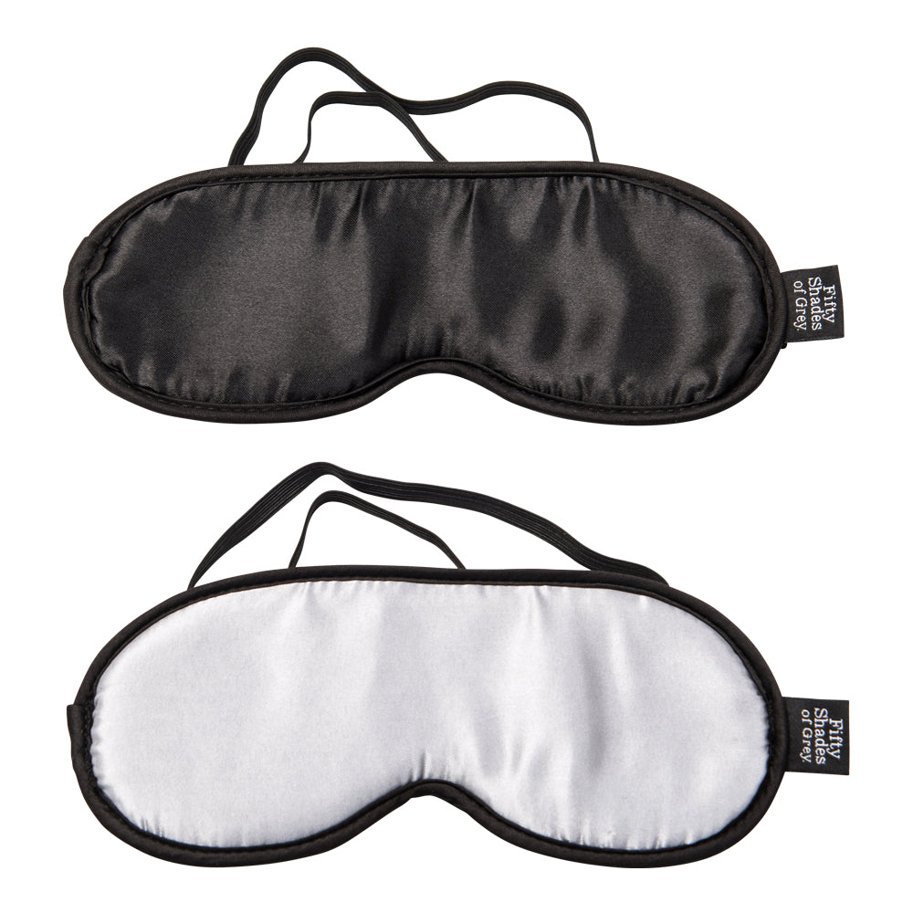 Fifty Shades Of Grey - No Peeking Soft Twin Blindfold Set