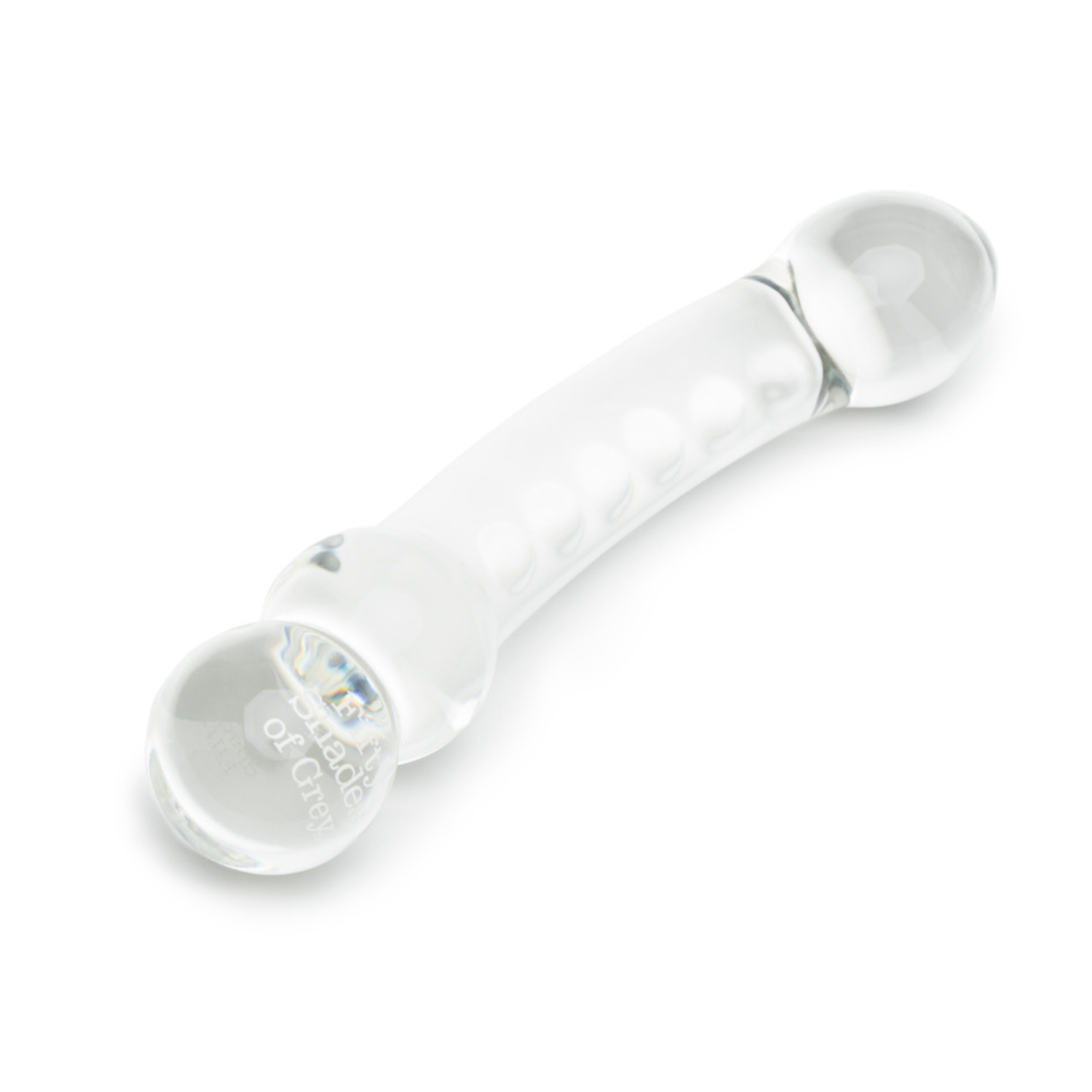 Fifty Shades of Grey - Drive Me Crazy Glass Massage Double Ended Dildo