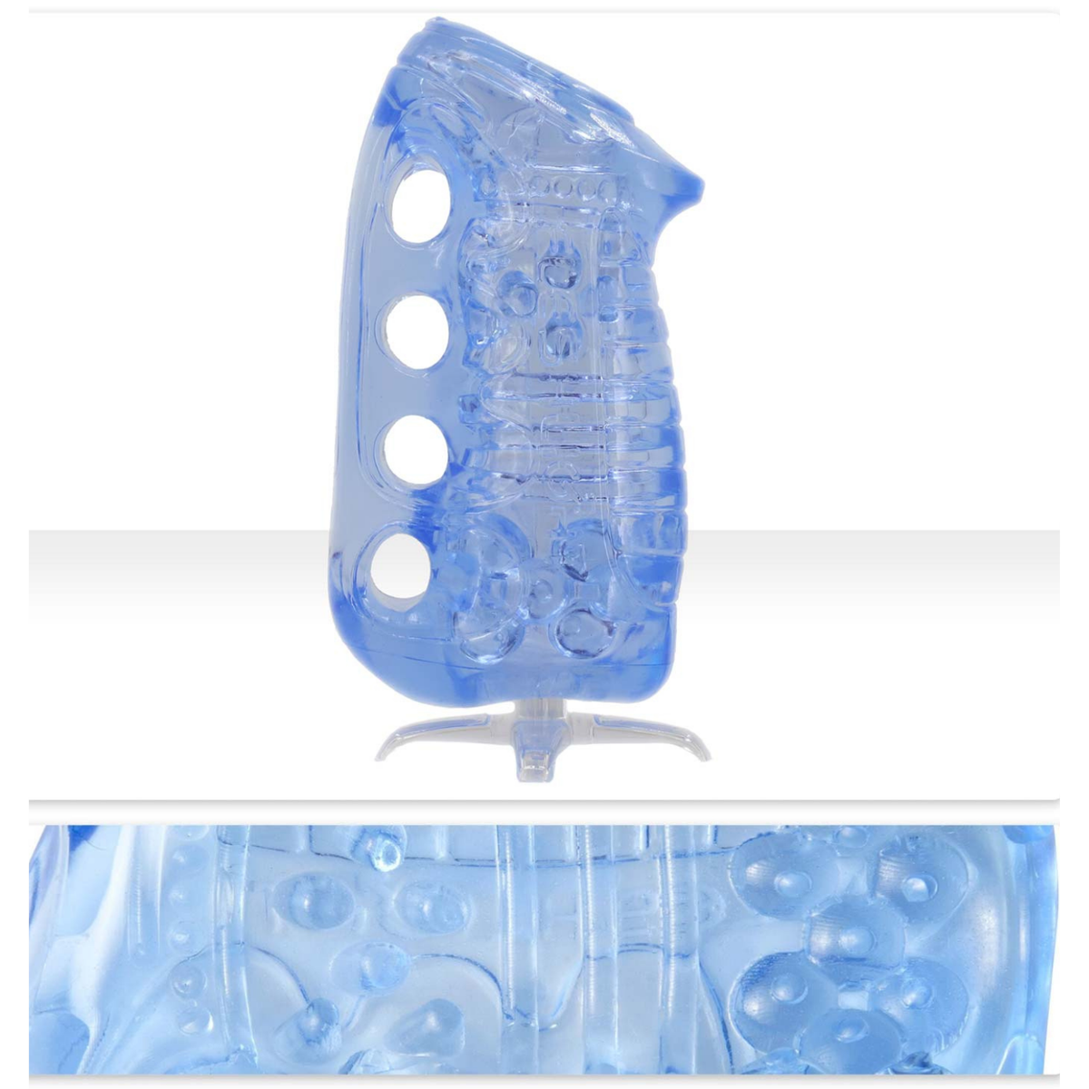 Fleshlight - Fleshskin Grip Male Stroker Blue Ice