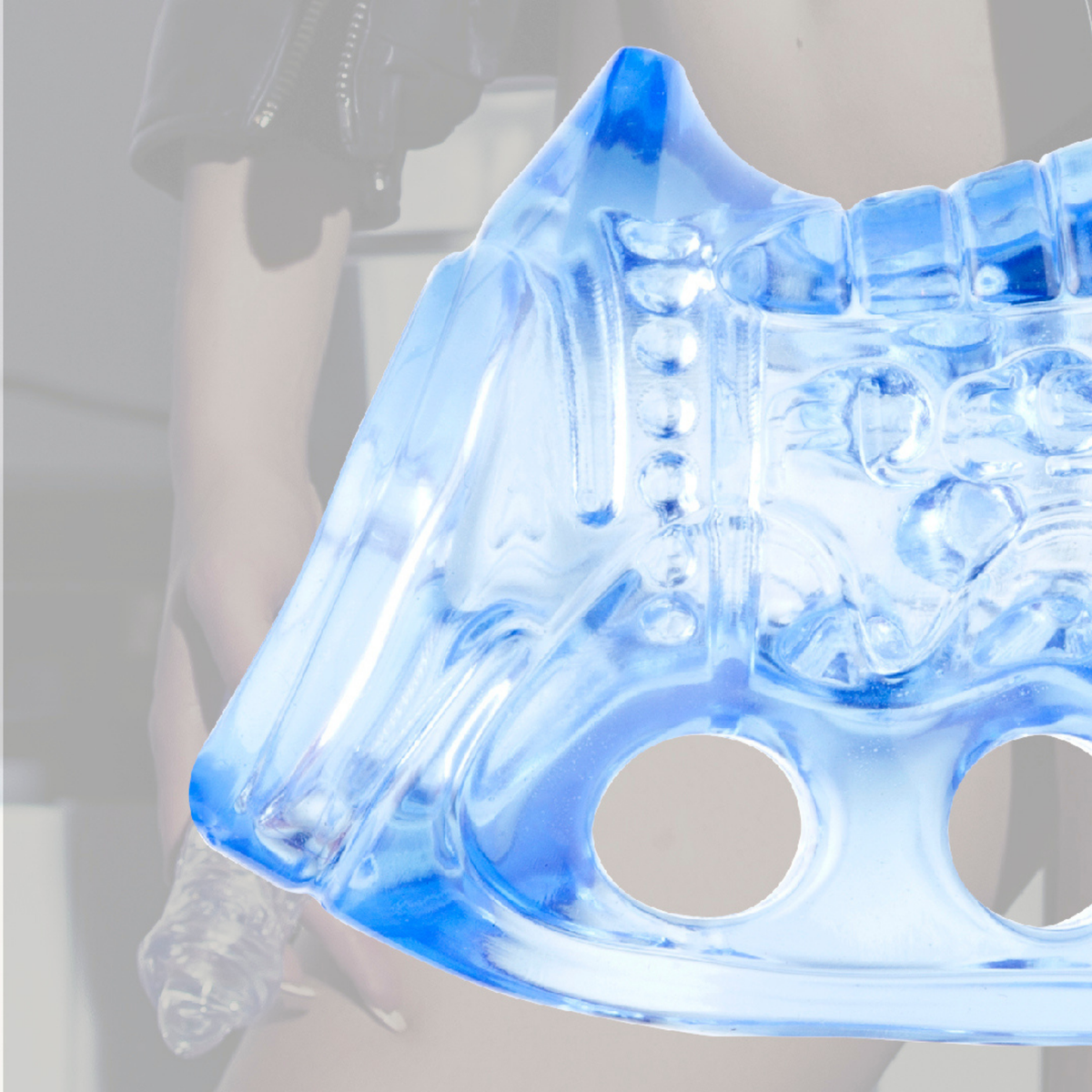 Fleshlight - Fleshskin Grip Male Stroker Blue Ice