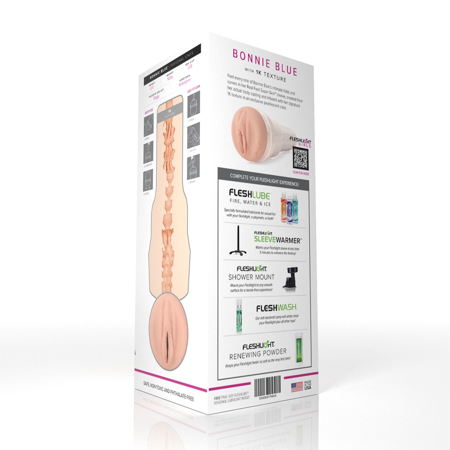 Fleshlight Girls - Bonnie Blue Lady 1k Texture Male Masturbator