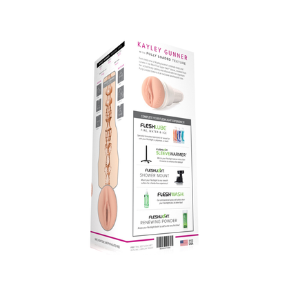 Fleshlight Girls Kayley Gunner Fully Loaded Male Masturbator