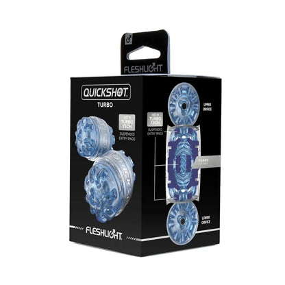 Fleshlight - Quickshot Turbo Blue Ice Compact Male Masturbator