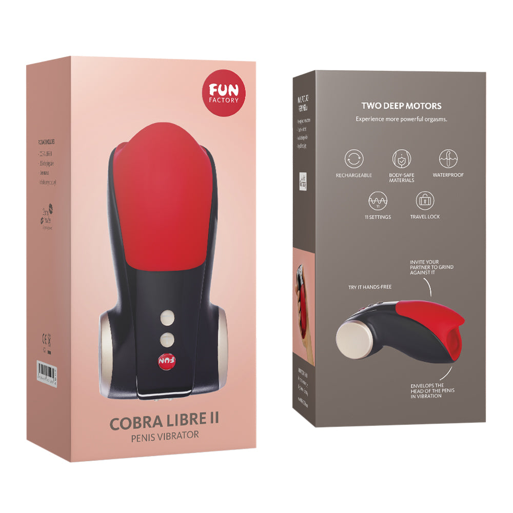 Fun Factory - Cobra Libre Ii Red Black