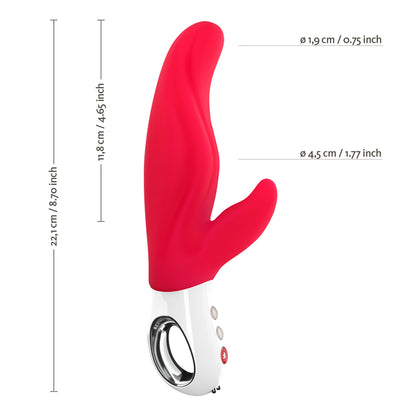 Fun Factory - Lady Bi Dual Vibrator Red