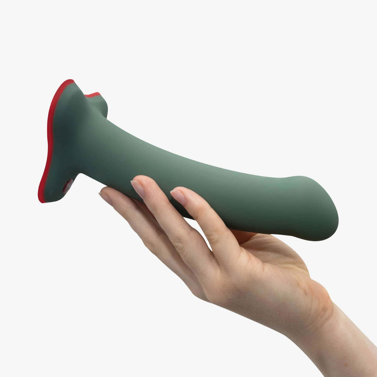 Fun Factory - Magnum Harness-Compatible Silicone Dildo with Suction Cup Wild Olive