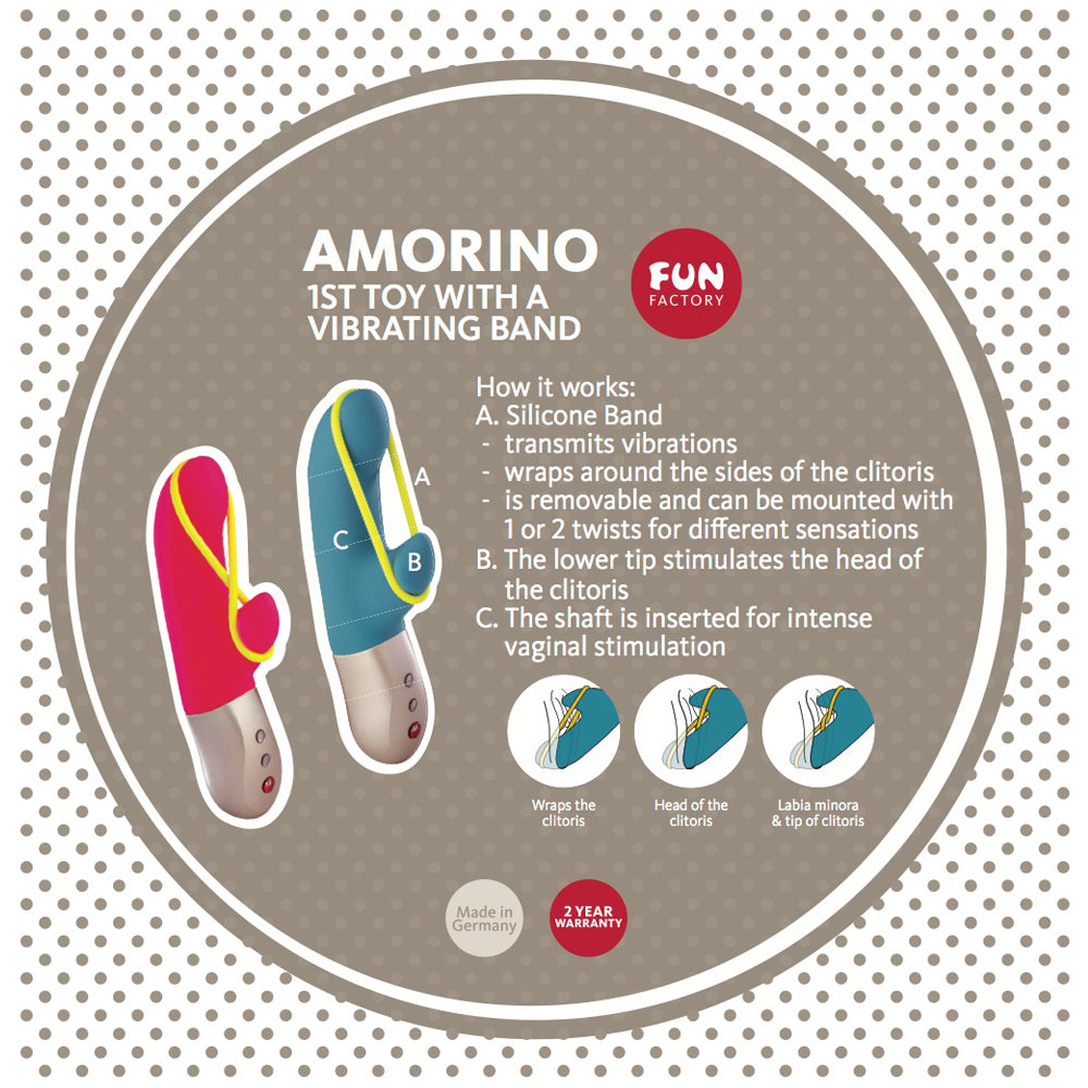 Fun Factory - Minivibes Amorino Indiared