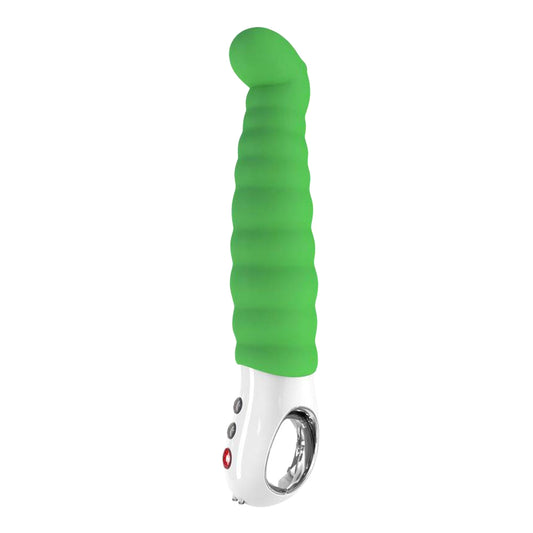 Fun Factory - Patchy Paul Ribbed Rechargeable G Spot Vibrator fresh green