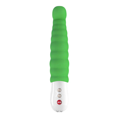 Fun Factory - Patchy Paul Ribbed Rechargeable G Spot Vibrator fresh green