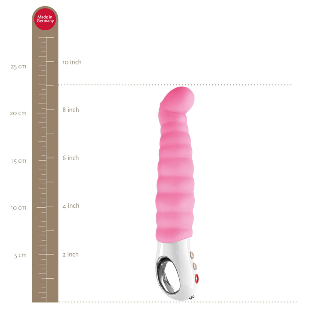 Fun Factory - Patchy Paul Ribbed Rechargeable G Spot Vibrator Pink