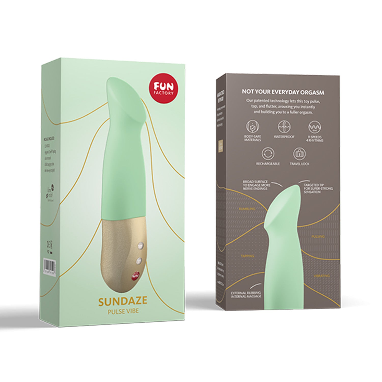 Fun Factory - SunDaze Pulsating G-spot Vibrator Pistachio