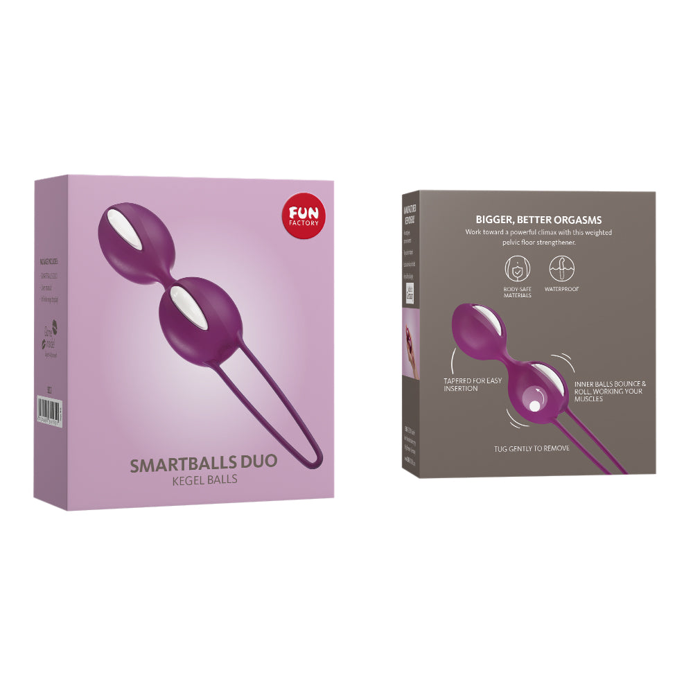 Funfactory - Smartballs Duo Women Only Purple