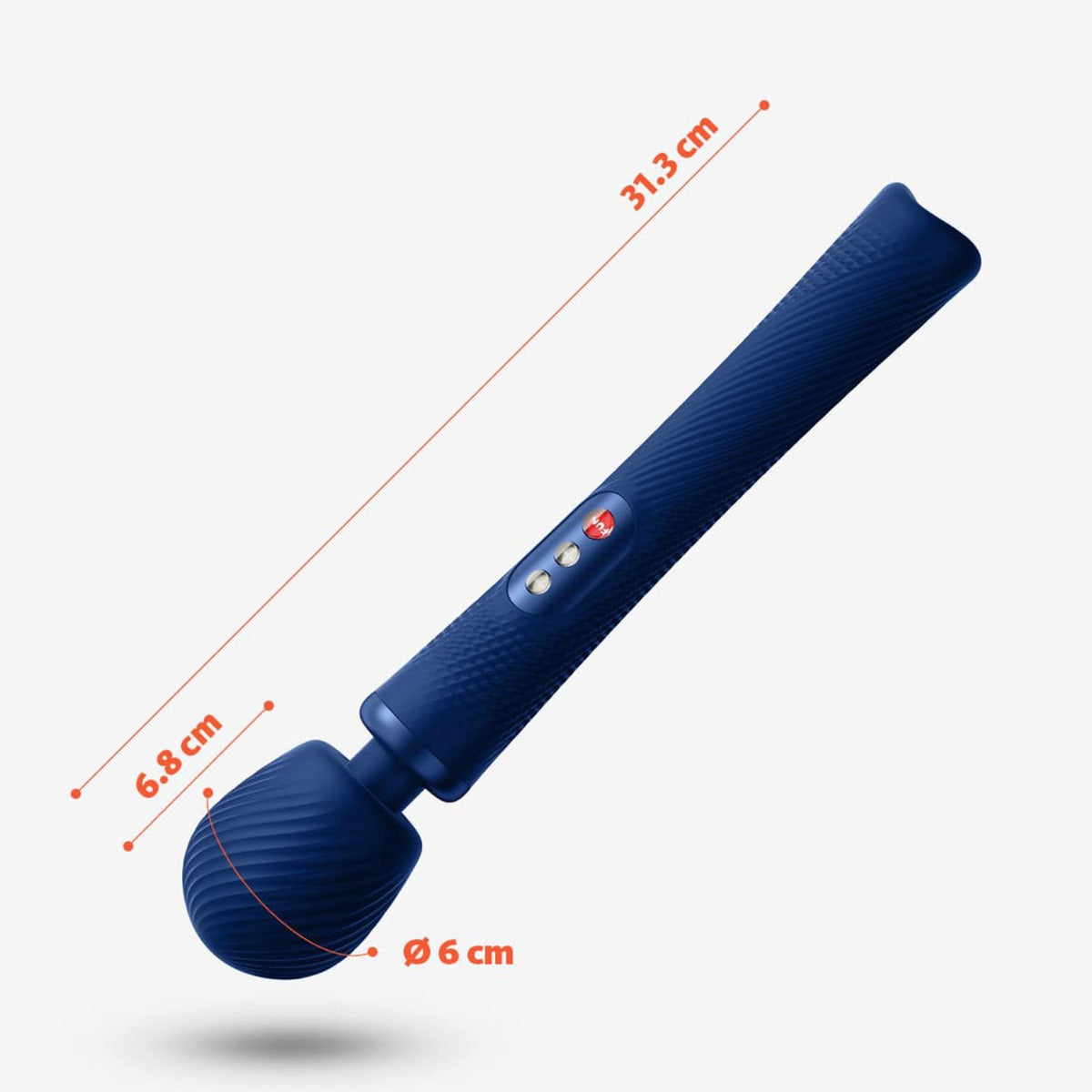  Fun Factory - VIM Rechargeable Powerful Weighted Vibrating Wand Midnight Blue