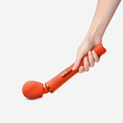  Fun Factory - VIM Rechargeable Powerful Weighted Vibrating Wand Sunrise Orange