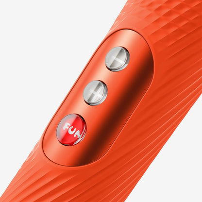  Fun Factory - VIM Rechargeable Powerful Weighted Vibrating Wand Sunrise Orange