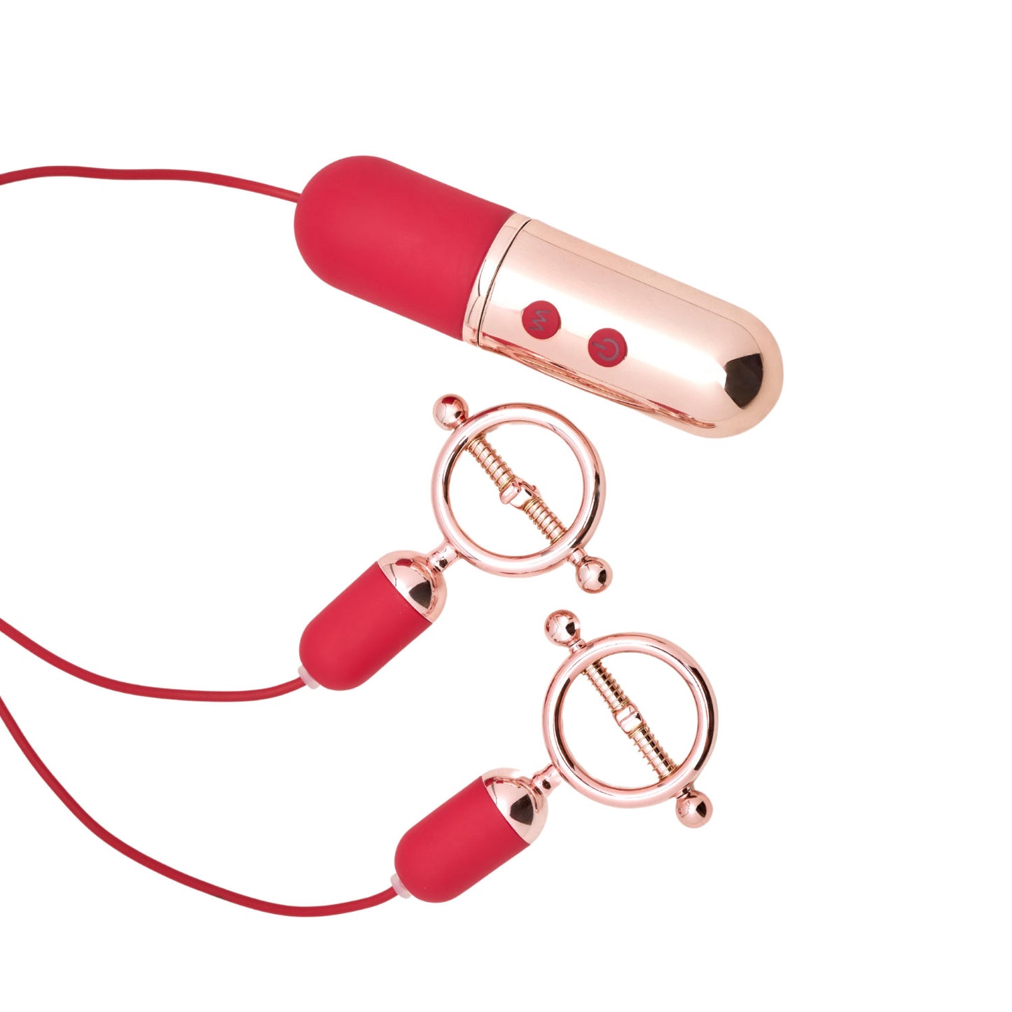 Funky Fantasy Series - Adjustable Vibrating Nipple Clamp