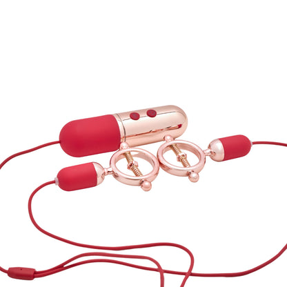 Funky Fantasy Series - Adjustable Vibrating Nipple Clamp