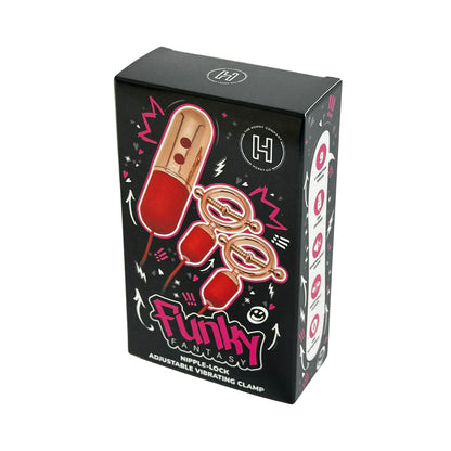 Funky Fantasy Series - Adjustable Vibrating Nipple Clamp