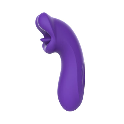Funky Fantasy Series - Panic Lips  Silicone Biting Tongue Vibrator