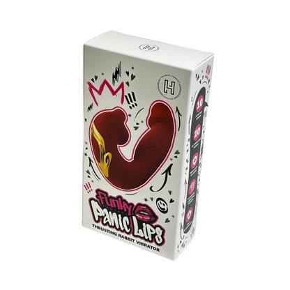 Funky Fantasy Series - Panic Lips Thrusting Rabbit Vibrator
