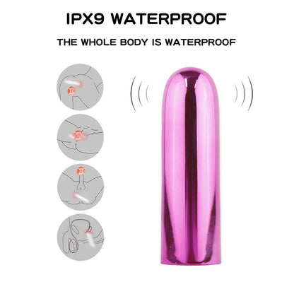 Funky Fantasy Series - Bullet Vibrator Pink Metallic