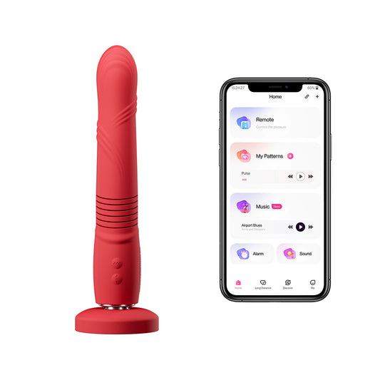 Lovense - Gravity App Controlled Suction Cup Thrusting Dildo