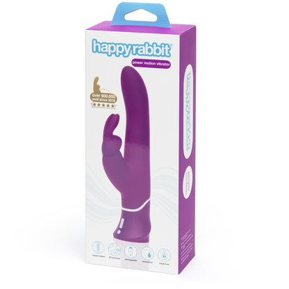 Happy Rabbit - Curve Power Motion Pulsator Rabbit Vibrator Purple