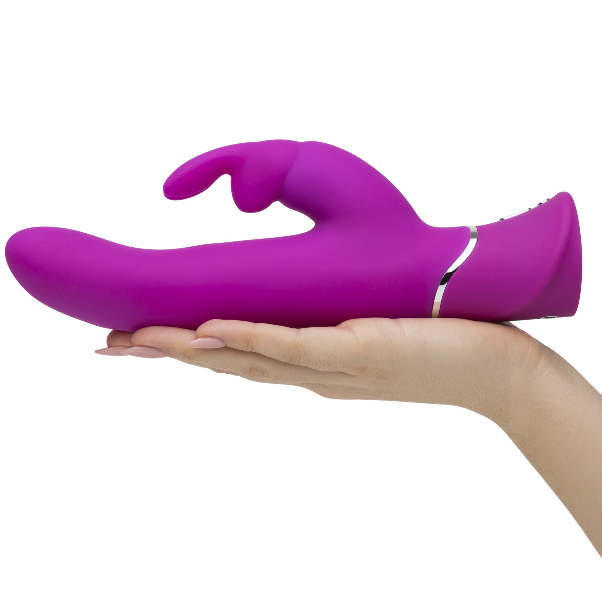 Happy Rabbit - Curve Power Motion Pulsator Rabbit Vibrator Purple