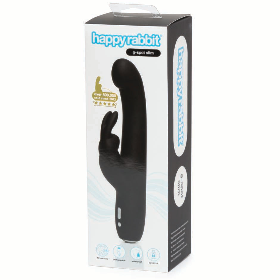 Happy Rabbit - Slimline G-Spot Rechargeable Rabbit Vibrator