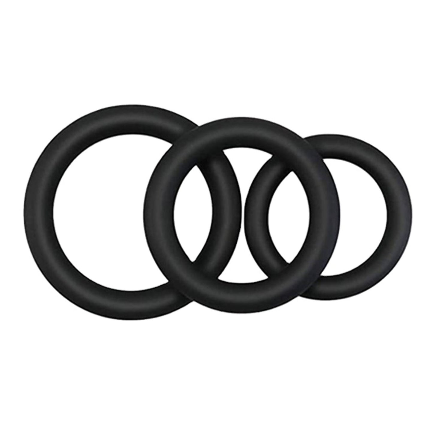 The Horny Company - John O 3-piece Silicone Cock Ring Set