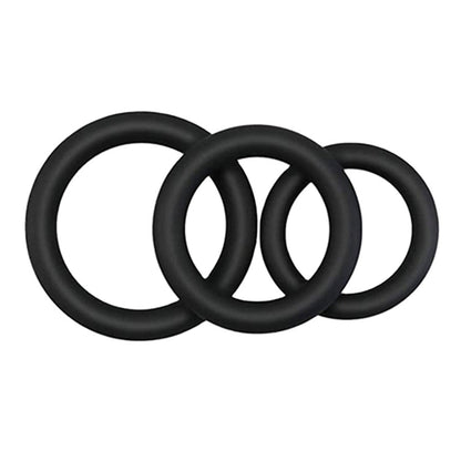 The Horny Company - John O 3-piece Silicone Cock Ring Set