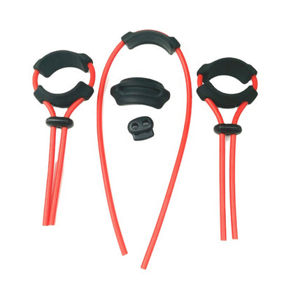 The Horny Company - John O Adjustable Silicone Cock Ring with Attachments