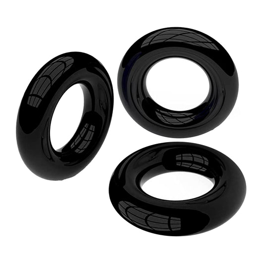 The Horny Company - John O 3-piece Cock Ring Set