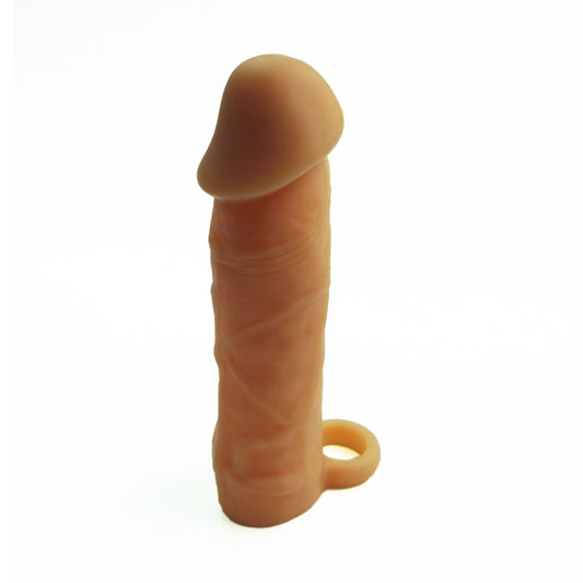 The Horny Company - John O 7" Silicone Penis Sleeve Beige