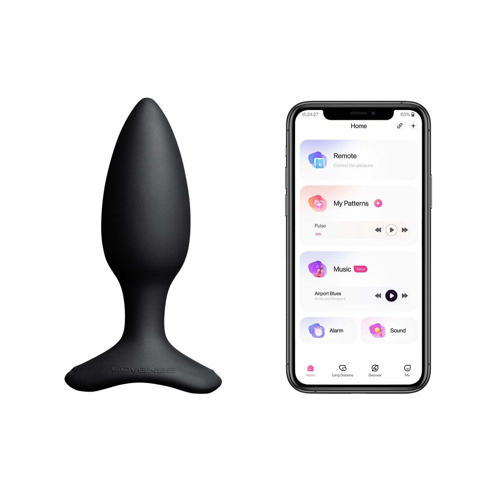 Lovense - Hush 2 (1.5inch) Bluetooth Remote-Controlled Wearable Butt Plug