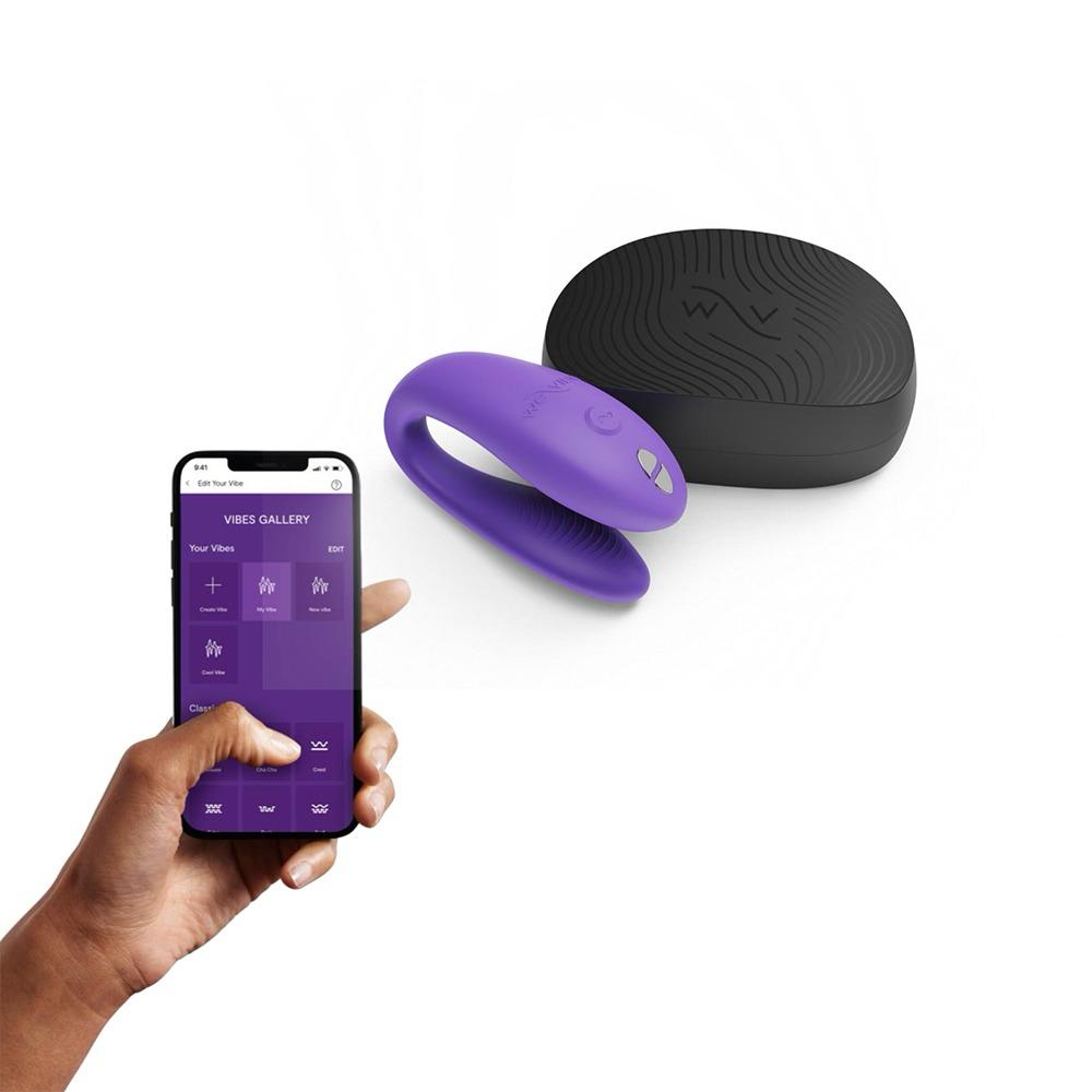 We-Vibe - Sync Go App and Remote-Controlled Couple Vibrator Turquoise