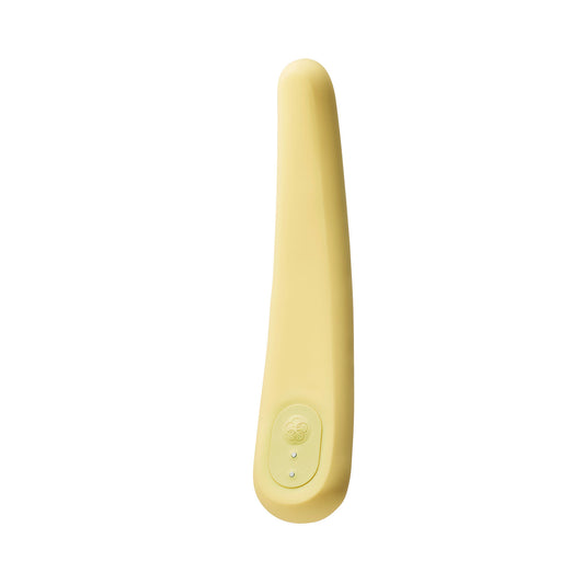 Iroha Fit - Mikazuki Yellow Rechargeable G Spot Massager (Eng)