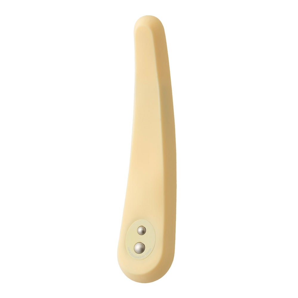 Iroha Fit - Mikazuki Yellow Rechargeable G Spot Massager (Eng)