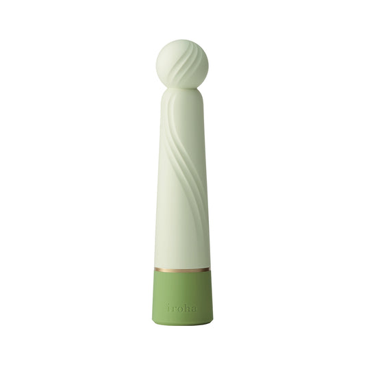 Iroha Rin + HISUI Milk Green Mini Wand Vibrator