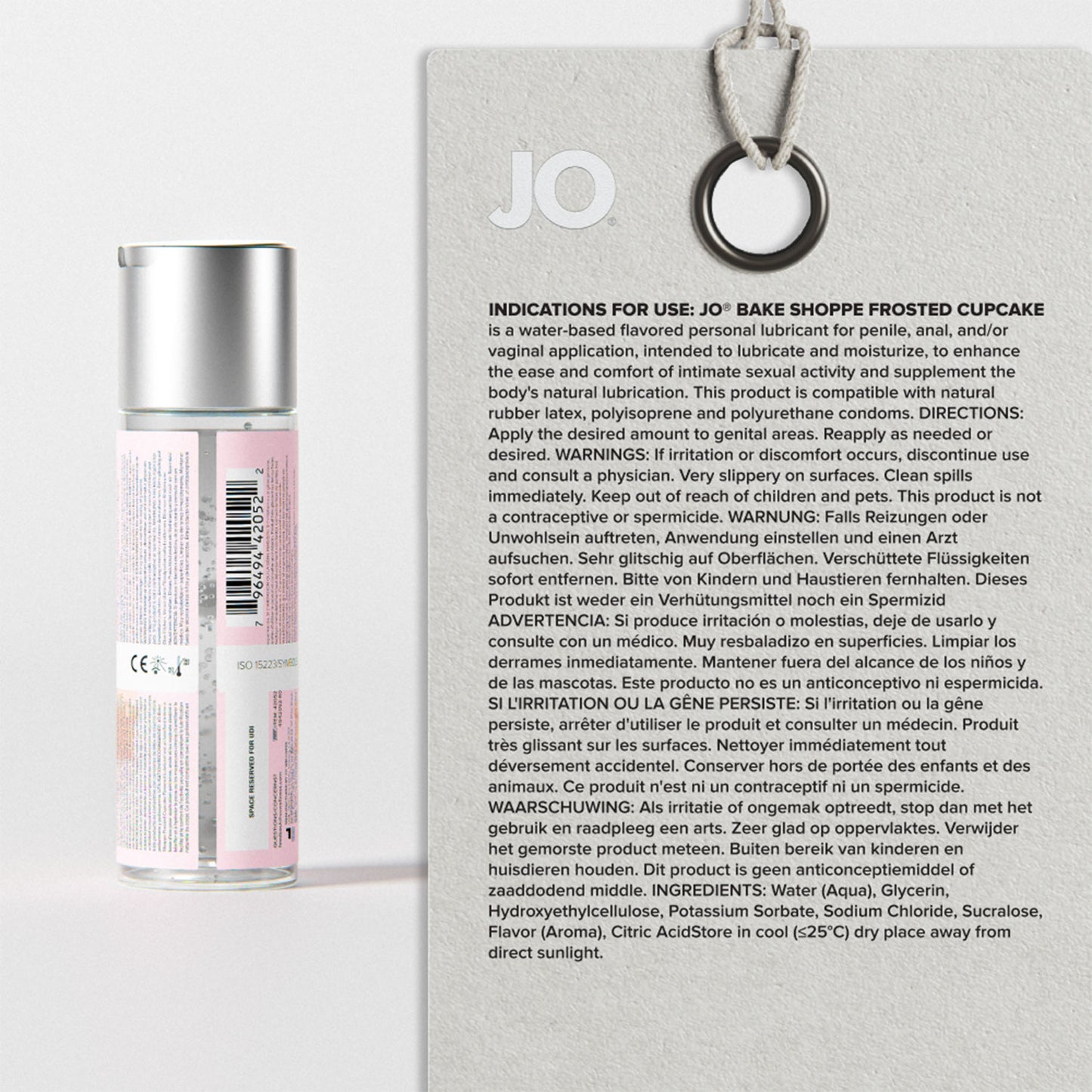 JO - Bake Shoppe Flavoured Lubricant Frosted Cupcake 30 mL