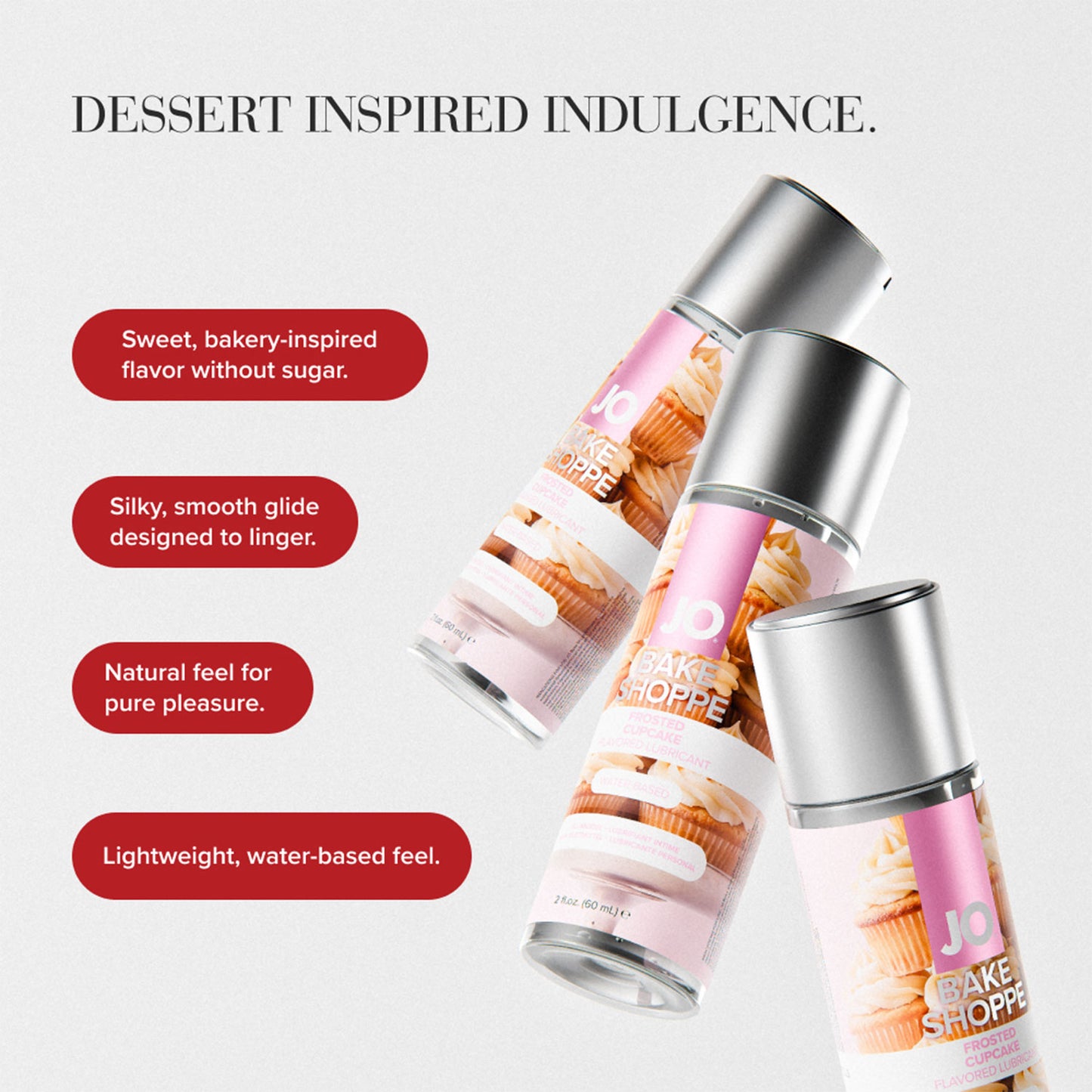 JO - Bake Shoppe Flavoured Lubricant Frosted Cupcake 30 mL