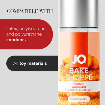 JO - Bake Shoppe Flavoured Lubricant Peach Cobbler 30 mL