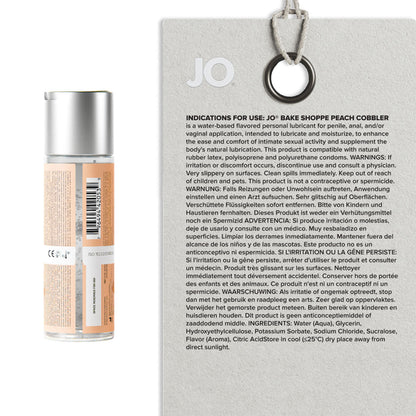 JO - Bake Shoppe Flavoured Lubricant Peach Cobbler 30 mL