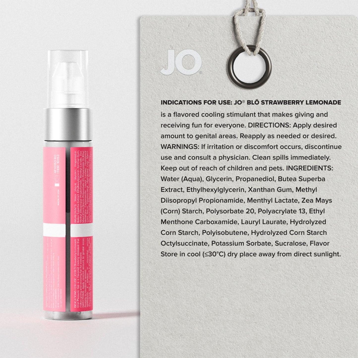 JO - Blo Oral Pleasure Gel Strawberry Lemonade 30 mL