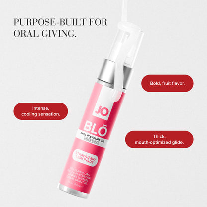 JO - Blo Oral Pleasure Gel Strawberry Lemonade 30 mL