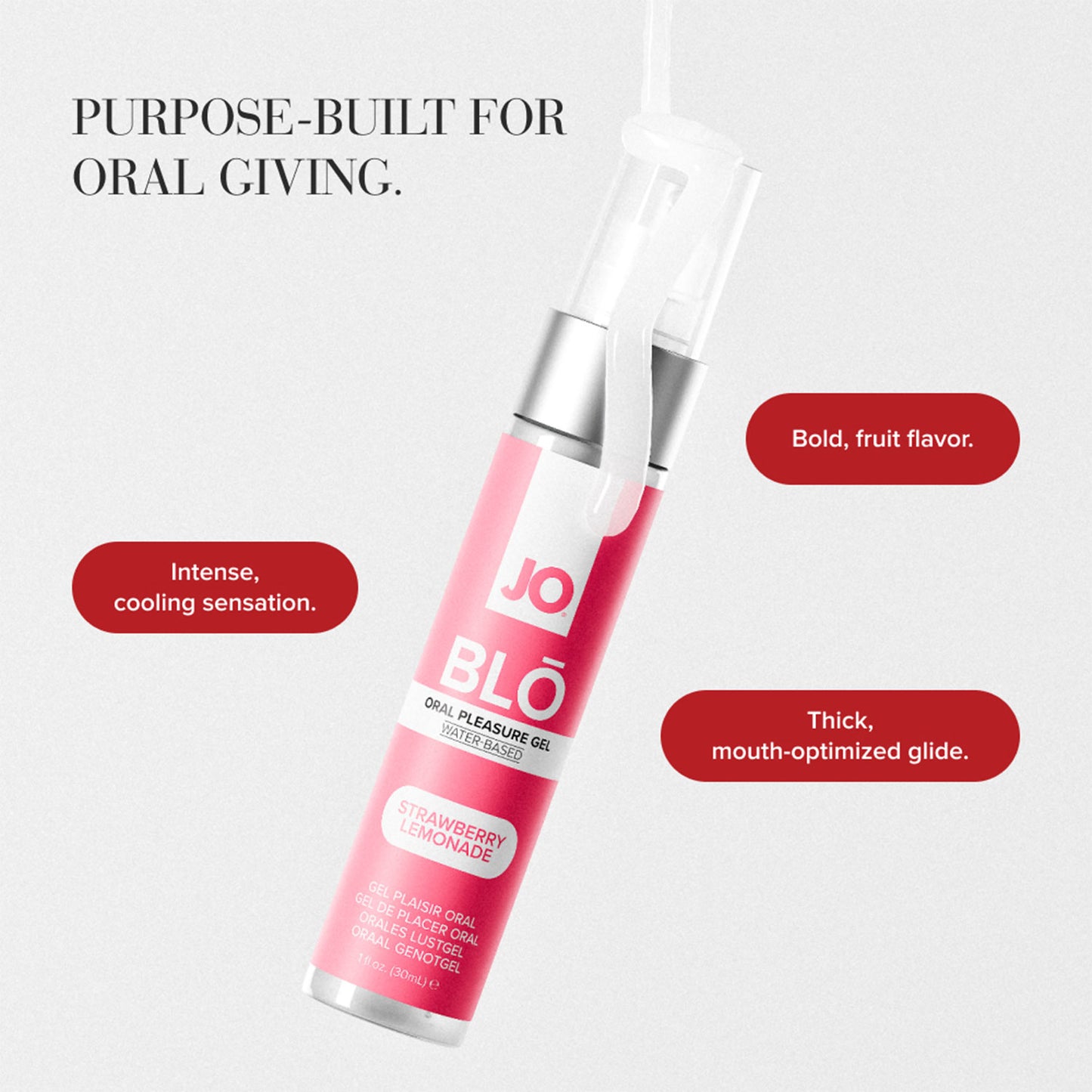 JO - Blo Oral Pleasure Gel Strawberry Lemonade 30 mL