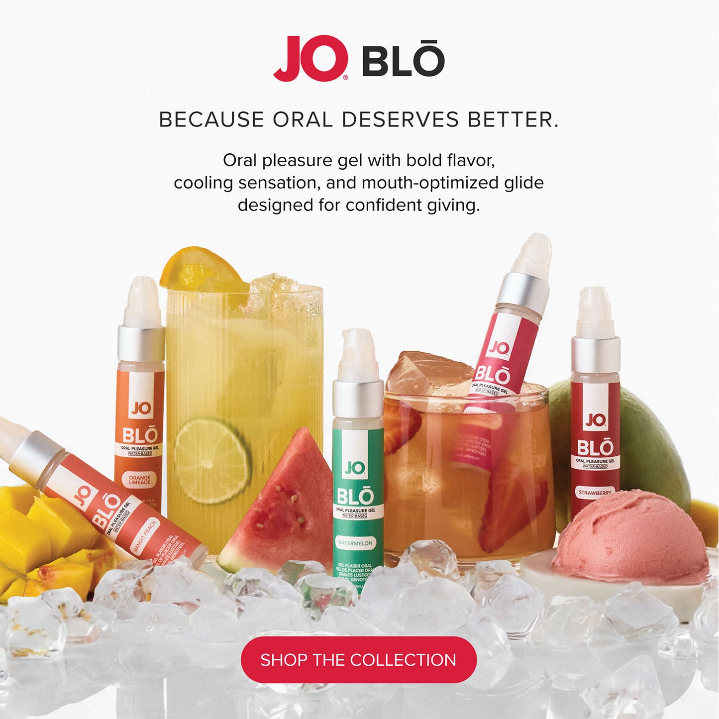 JO - Blo Oral Pleasure Gel Watermelon 30 mL