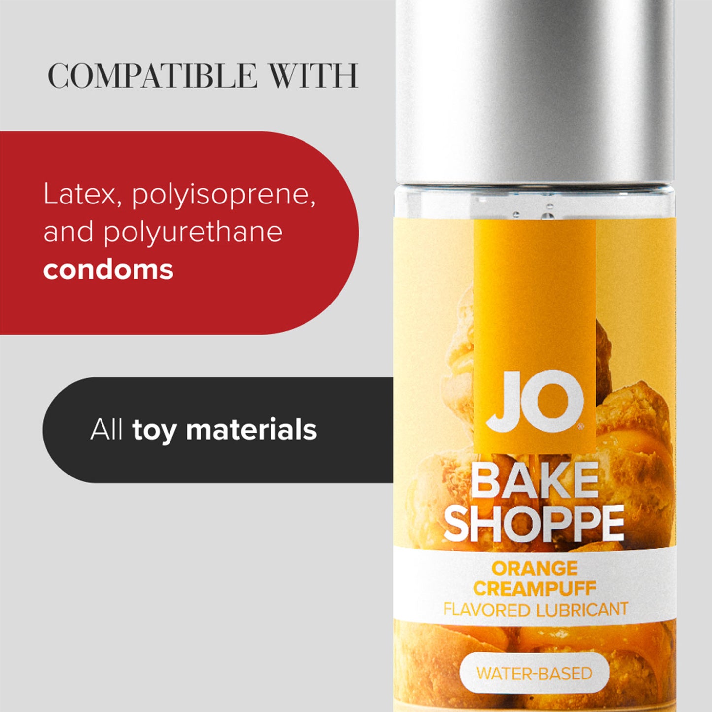 JO - Bake Shoppe Flavoured Lubricant Orange Creampuff 30 mL