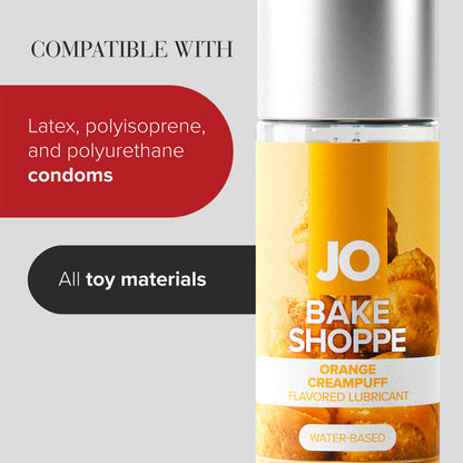 JO - Bake Shoppe Flavoured Lubricant Orange Creampuff 30 mL